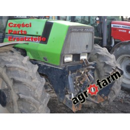 Deutz Agrostar 6.61 części, skrzynia biegów, oś