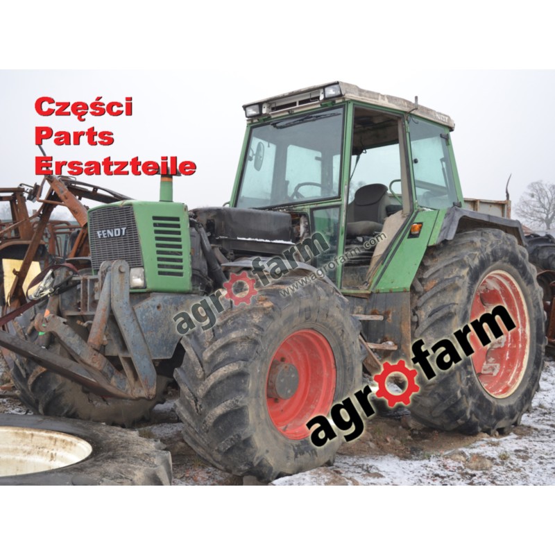 Fendt 310 LSA spare parts, gearbox, engine, front axle