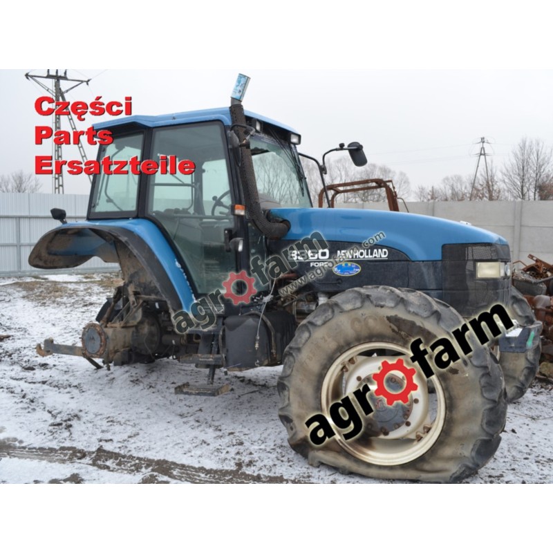 Ford 8360 spare parts, gearbox, engine, axle