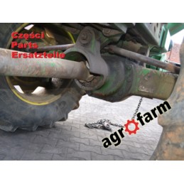 John Deere 4650 części, skrzynia biegów, silnik