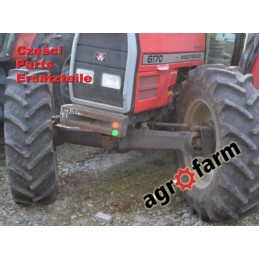 Massey Ferguson 6170 części, skrzynia biegów, oś