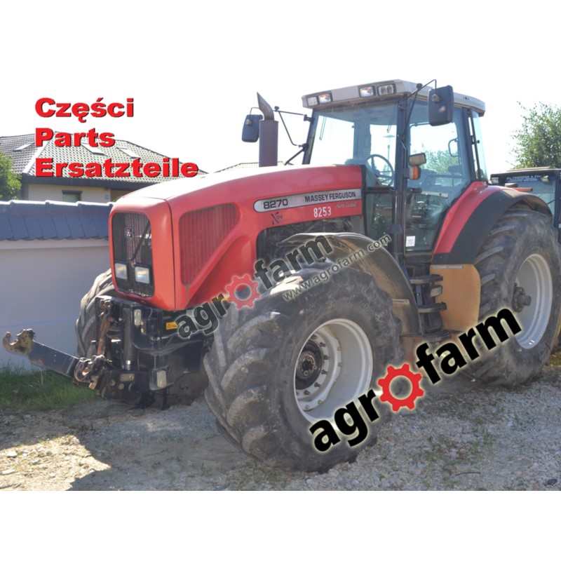 Massey Ferguson 8270 spare parts, gearbox, front axle