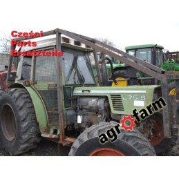 Fendt 275 S części, skrzynia biegów, most przedni