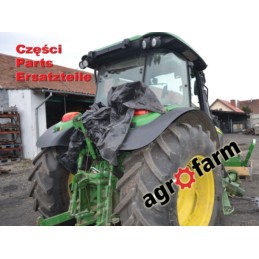 John Deere 6090RC części,  skrzynia biegów, silnik
