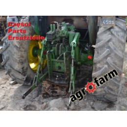 John Deere 6200SE części, skrzynia biegów, silnik