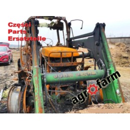 John Deere 6210 części, silnik, skrzynia biegów