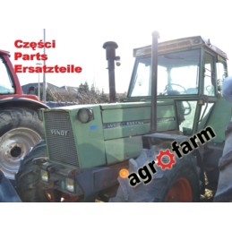 Fendt 612 silnik, części skrzynia biegów, zwolnica