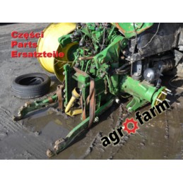 John Deere 6155M części, silnik, skrzynia biegów
