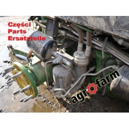 John Deere 6155M części, silnik, skrzynia biegów