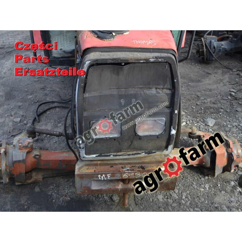 Massey Ferguson 6130 części, skrzynia biegów, oś