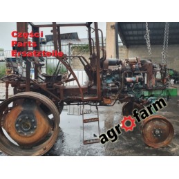John Deere 5510N części, skrzynia biegów, silnik