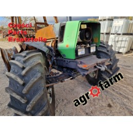 Deutz Agrostar 6.61 części, skrzynia biegów, most