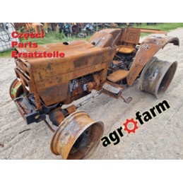 Case 833 A części, skrzynia biegów, silnik, most