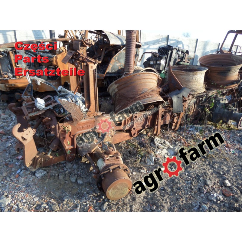 Fendt 820 spare parts, gearbox, front axle