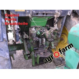 John Deere 4040S części, skrzynia biegów, silnik