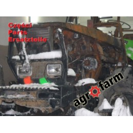 Deutz Agrostar 6.11 części, skrzynia biegów, oś