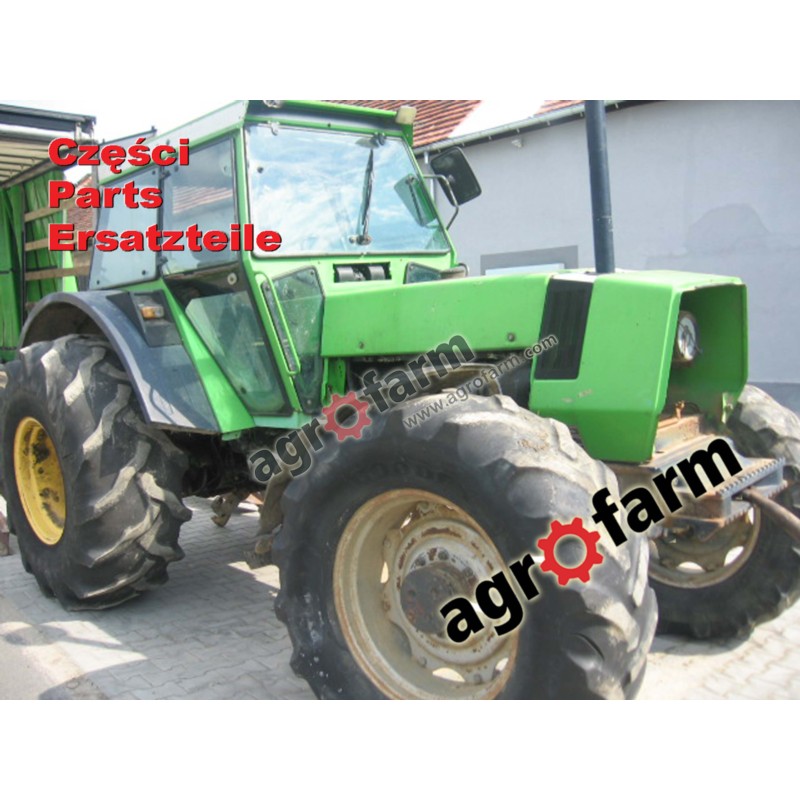 Deutz DX 6.30 spare parts, gearbox, engine, front axle