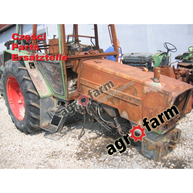 Fendt 309 spare parts, gearbox, front axle
