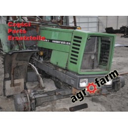 Fendt 612 LSA części, skrzynia biegów most przedni