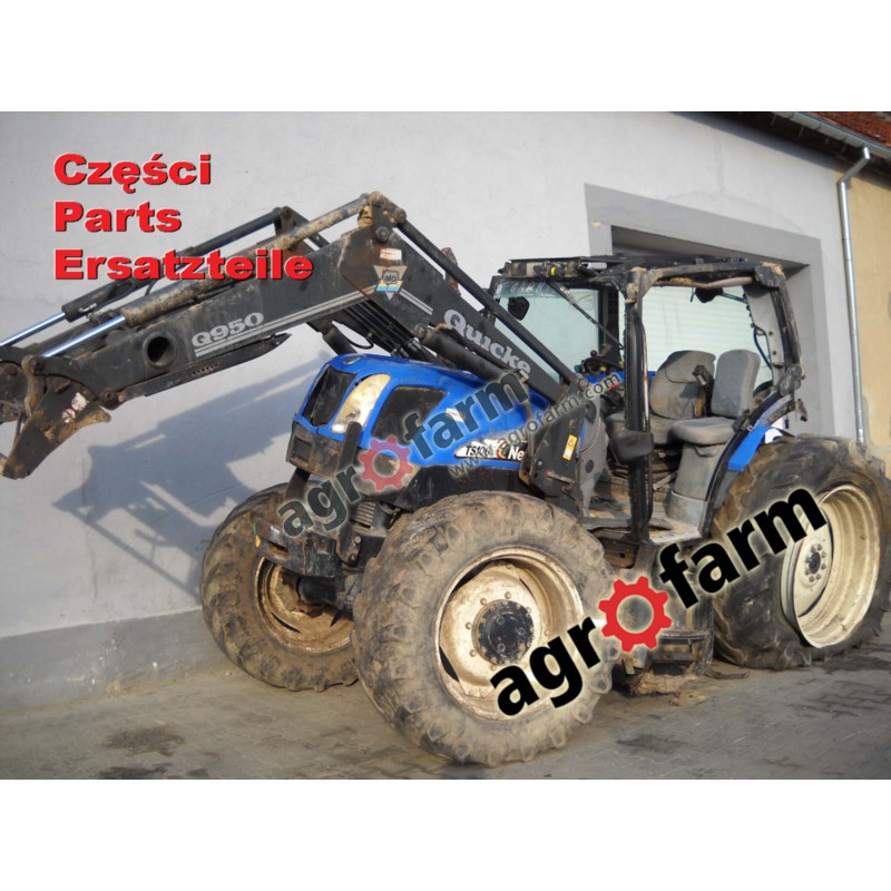 New Holland TS100A spare parts, gearbox, front axle