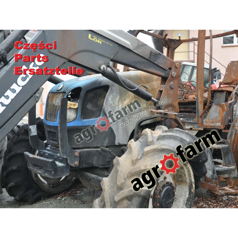 New Holland TS100A części, skrzynia biegów, oś