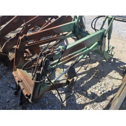 Front loader with adaptation, Fendt 380 GT