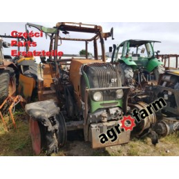 Fendt 412 Vario części, skrzynia biegów, most, oś
