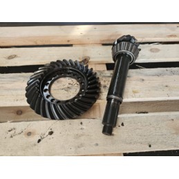 Wałek ataku + koło Z12x31 FWD John Deere 4350