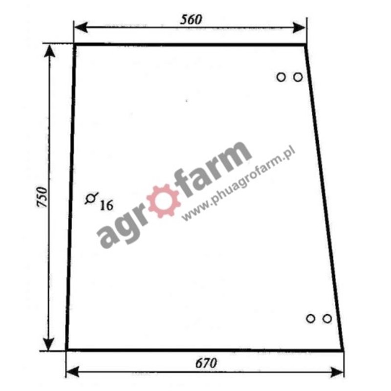 LH, RH SIDE GLASS FENDT