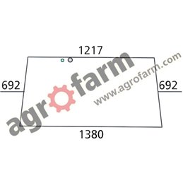 KOŁO ZĘBATE Z15 MASSEY FERGUSON