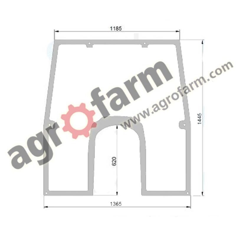 PARE-BRISE PANORAMIQUE JOHN DEERE PREMIUM