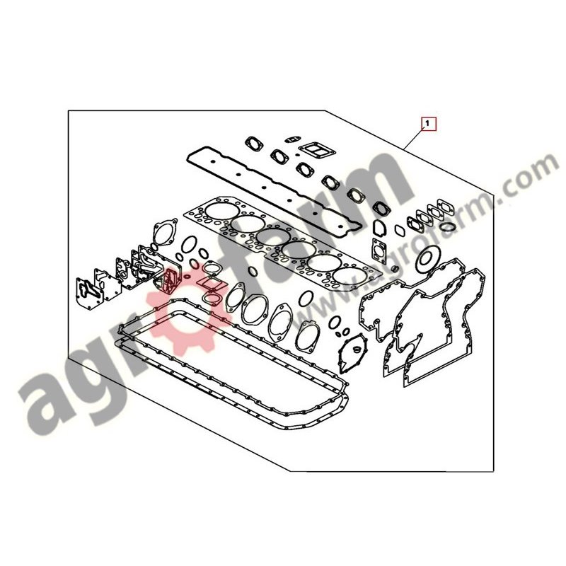 KIT DE JOINTS DE MOTEUR JOHN DEERE