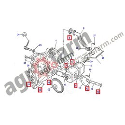 KIT DE JOINTS POUR HYDR. MASSEY