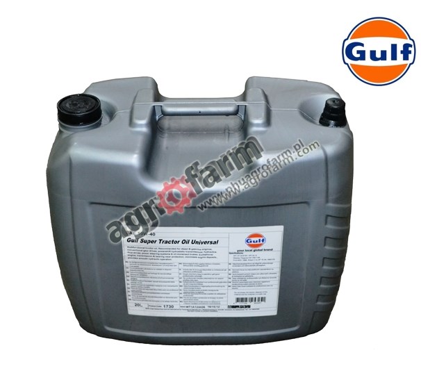 HYDRAULIQUE - HUILE POUR ENGRENAGES 10W40 GULF 20 l.